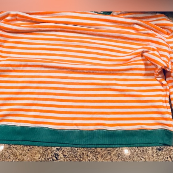 NWOT Free People Classic Stripe Oversized Crewneck Sweatshirt - Picture 8 of 11